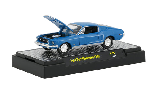 M2 Machines Detroit-Muscle 1968 Ford Mustang GT 390 (1:64)