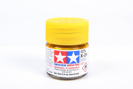 Tamiya Acrylic Mini X-24 Clear Yellow (10ml)