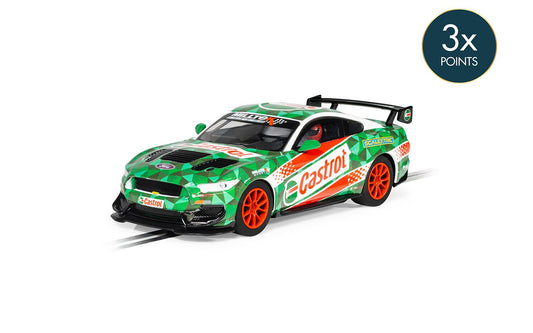 Scalextric Ford Mustang GT4 Castrol Drift Car (1:32)