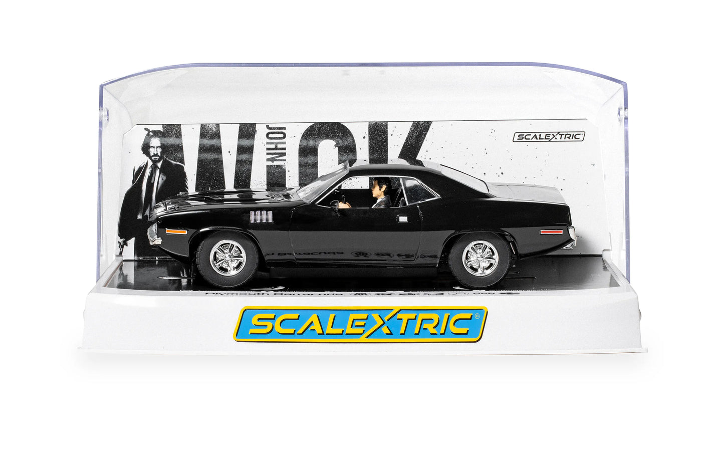 Scalextric John Wick Plymouth Barracuda (1:32)