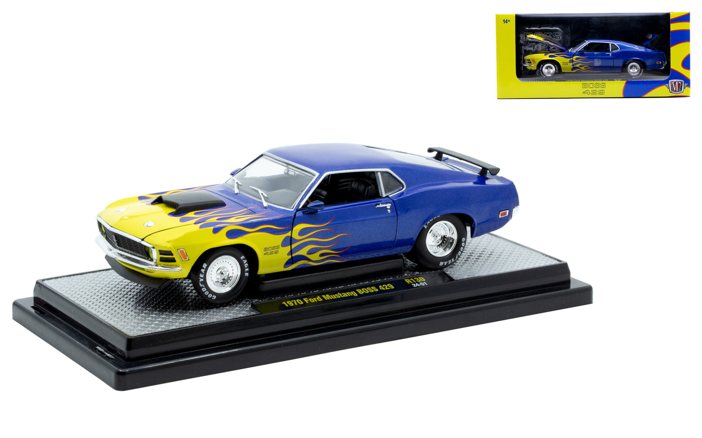 M2 Machines 1970 Ford Mustang BOSS 429 (1:24)