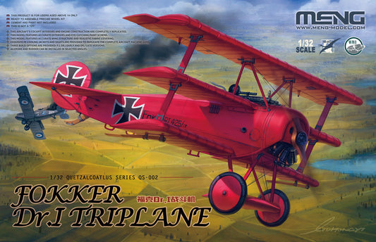Meng Model Fokker Dr.I Triplane (1:32)