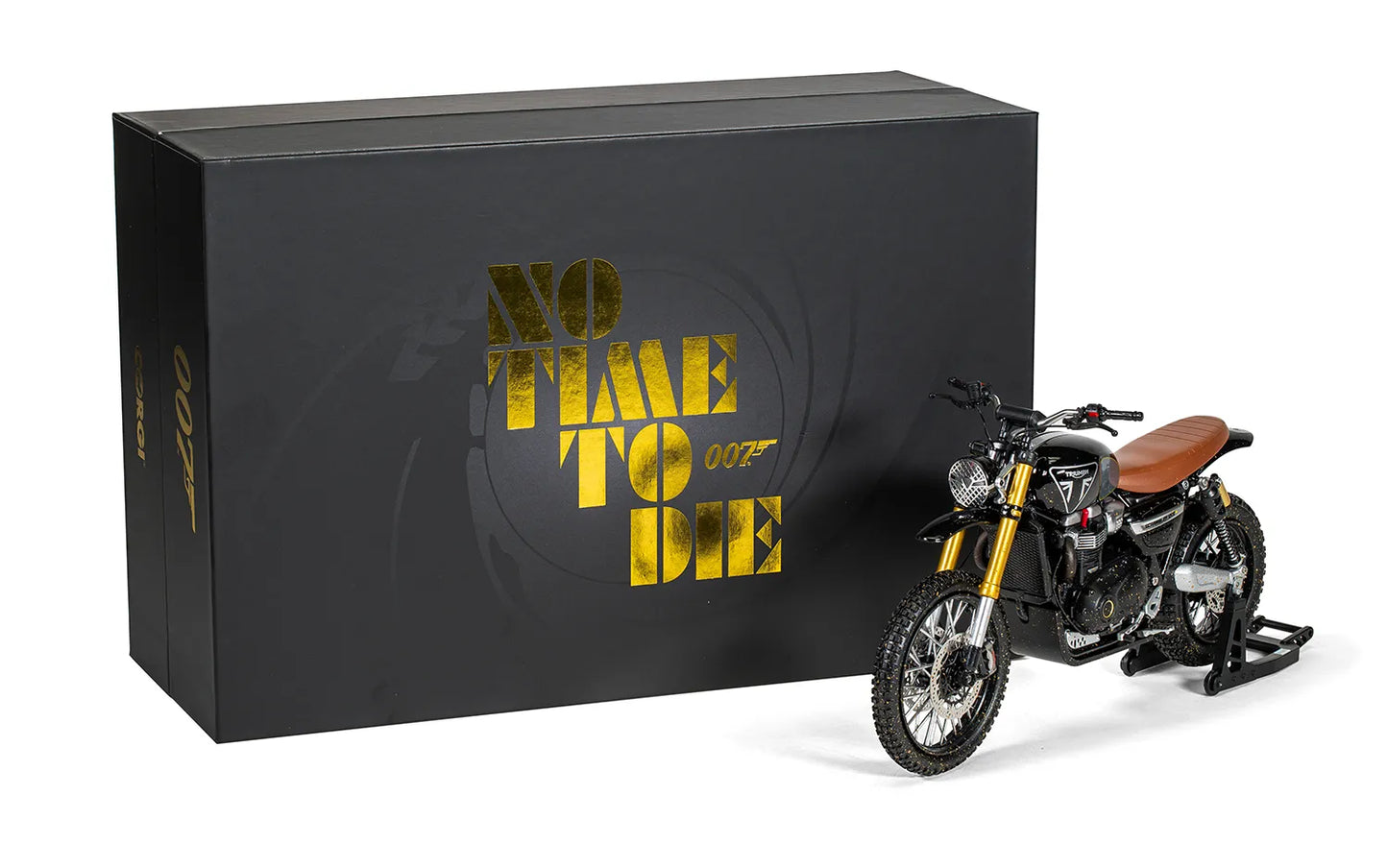 Corgi 007 James Bond "No Time to Die" Triumph Scrambler 1200XE (Norway) (1:12)
