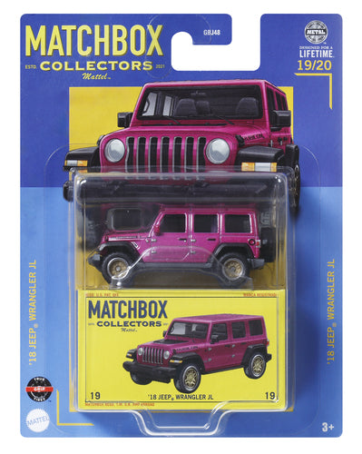 Matchbox Collectors '18 Jeep Wrangler JL (1:64)