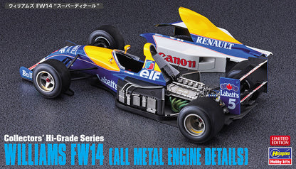 Hasegawa Williams FW14 (All Metal Engine Details) (1:24)