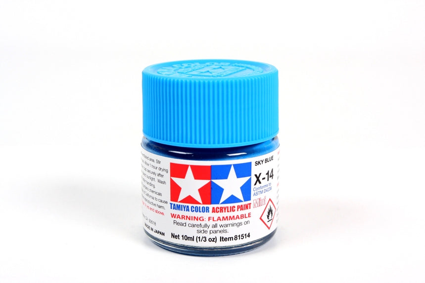 Tamiya Acrylic Mini X-14 Sky Blue (10ml)