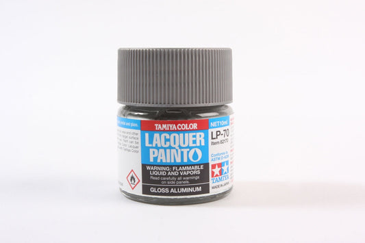 Tamiya Lacquer - LP-70 Gloss Aluminum (10ml)
