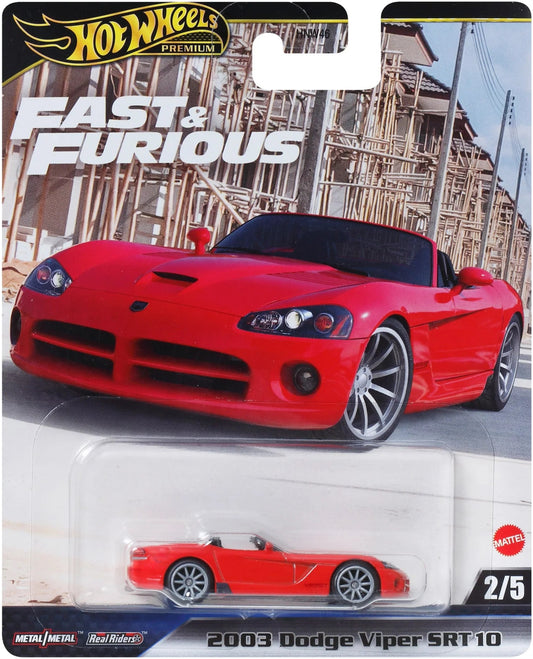 Hot Wheels Fast & Furious 2003 Dodge Viper SRT10 (1:64)