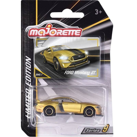Majorette Limited Edition Ford Mustang GT - Gold (1:64)