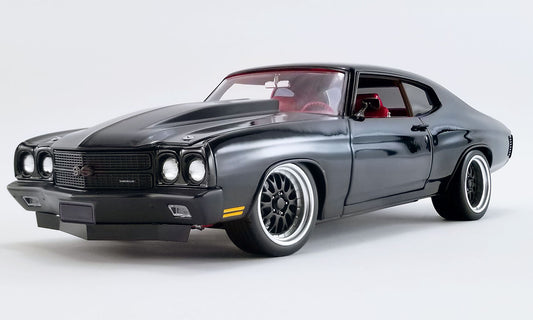 ACME 1970 Chevelle 454 SS Street Fighter G Force - Black (1:18)