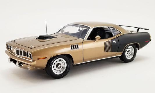 ACME 1971 Plymouth Barracuda - Gold Leaf Poly (1:18)