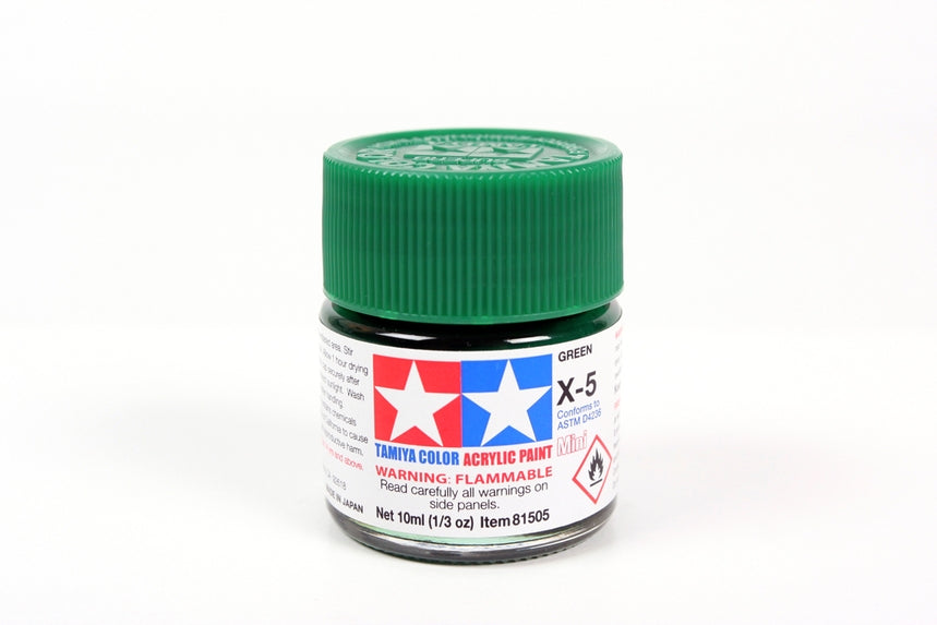 Tamiya Acrylic Mini X-5 Green (10ml)