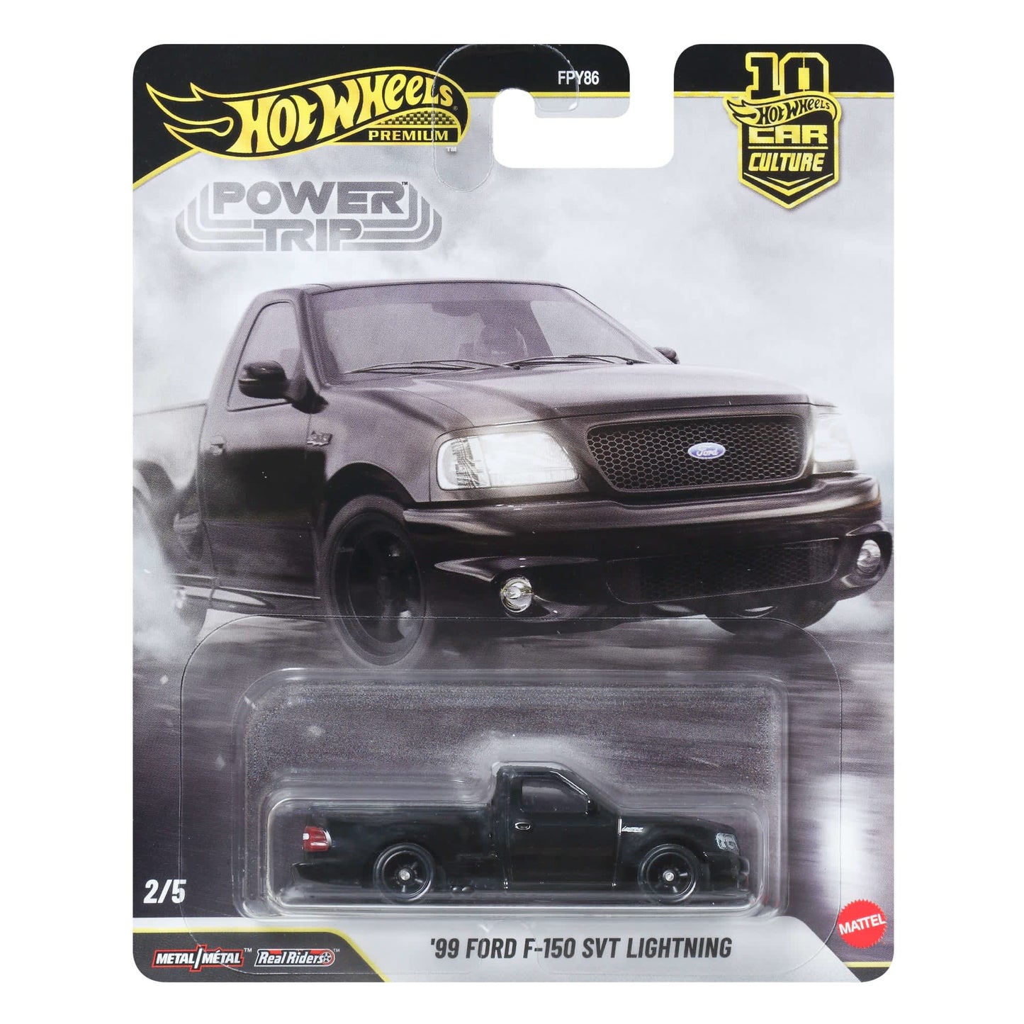 Hot Wheels Premium Car Culture - Power Trip - 1999 Ford F-150 SVT Lightning (1:64)