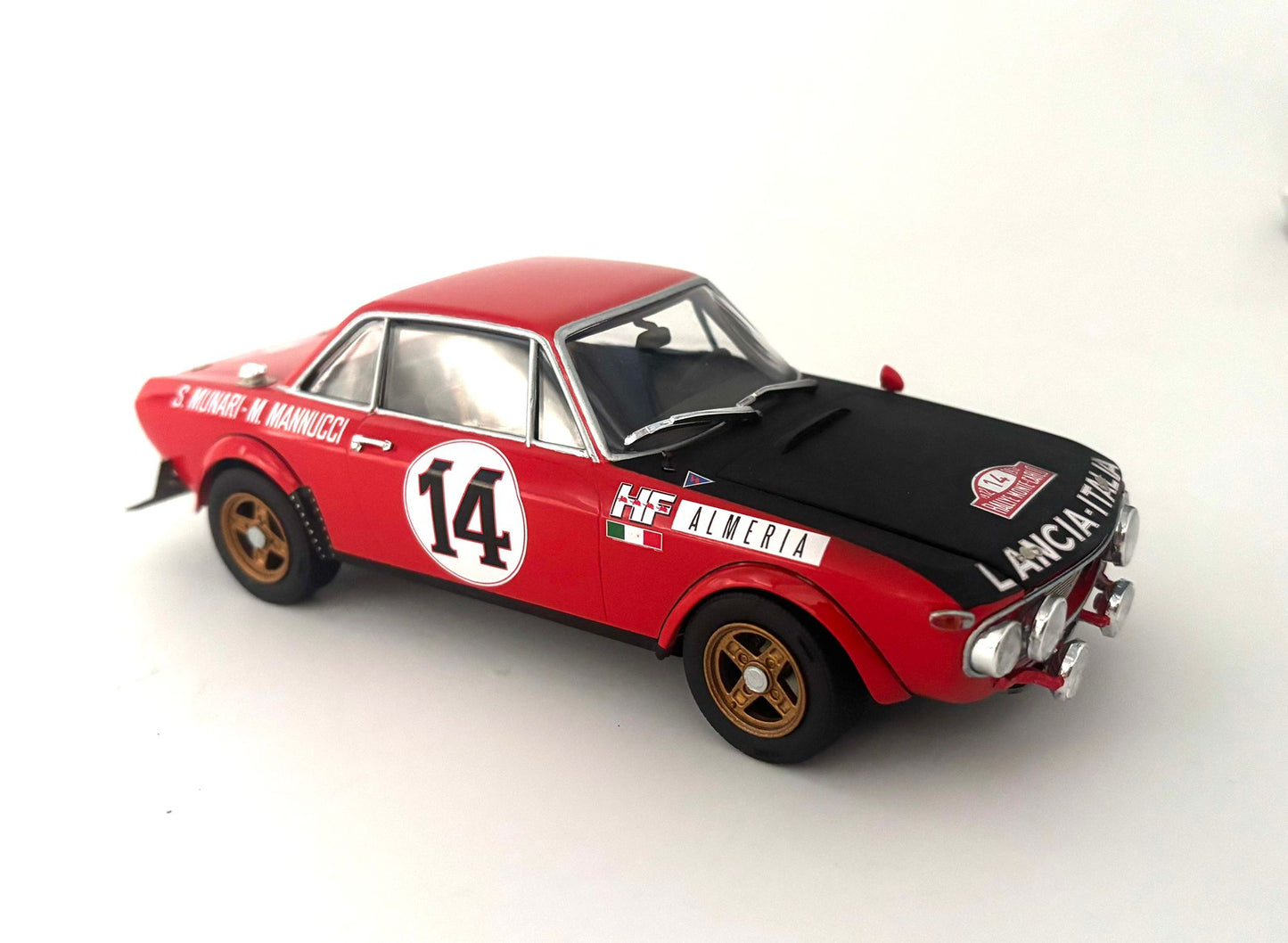 Italeri Lancia Fulvia HF Rally Monte Carlo 1972 (1:24)