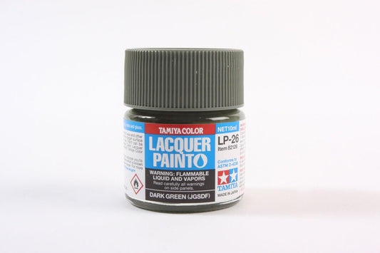 Tamiya Lacquer - LP-26 Dark Green (JGSDF) (10ml)
