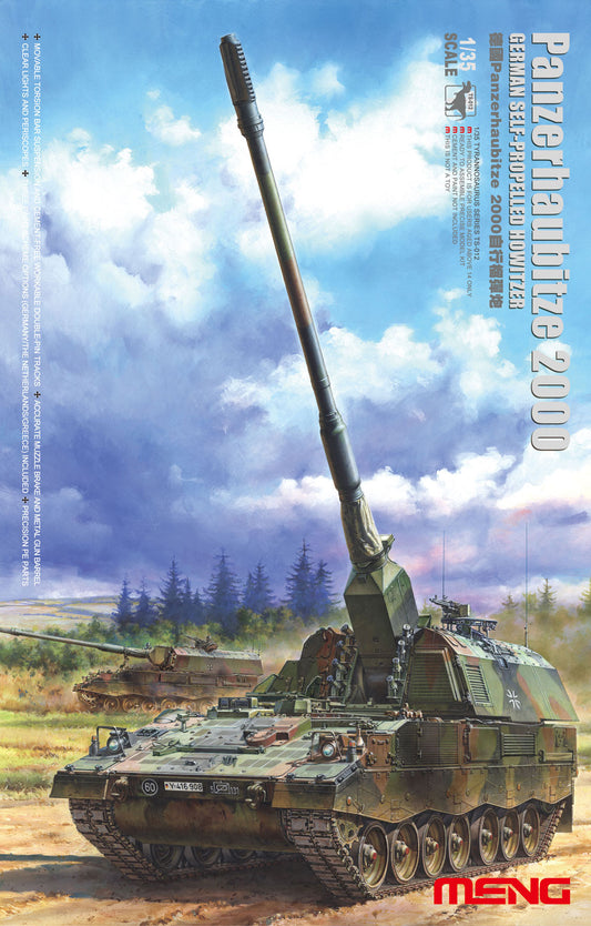 Meng Model Panzerhaubitze 2000 German Self-Propelled Howitzer (1:35)