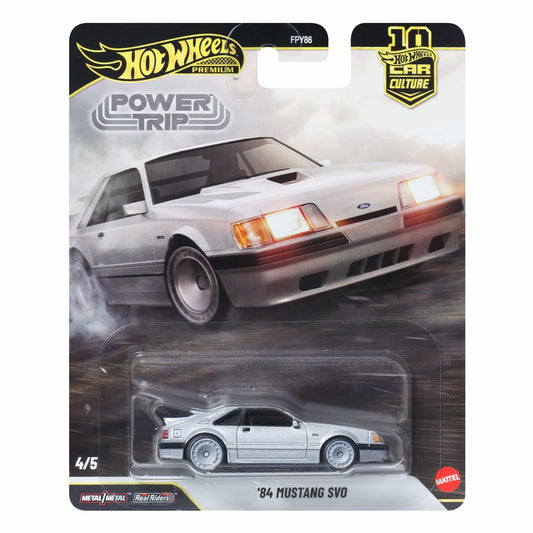 Hot Wheels Premium Car Culture - Power Trip - 1984 Mustang SVO (1:64)