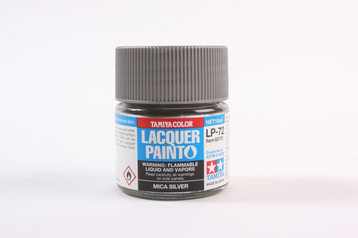 Tamiya Lacquer - LP-72 Mica Silver (10ml)