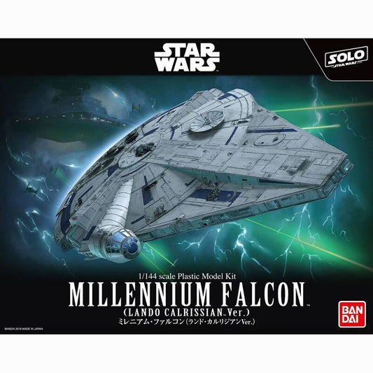 Bandai Star Wars Solo Millennium Falcon (Lando Calrissian Ver.) (1:144)