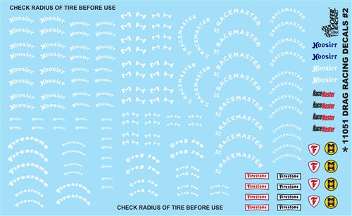 Gofer Racing Decals - Drag Racing Decals #2 (1:24 & 1:25)