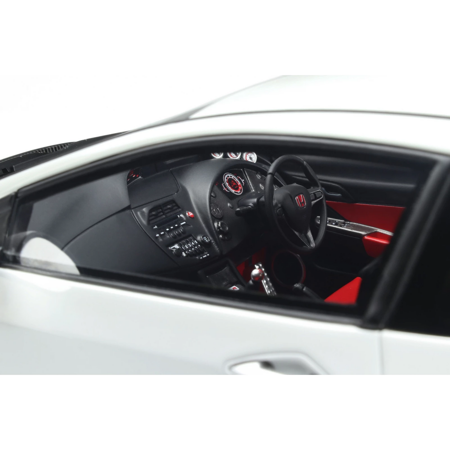 OttOmobile 2010 Honda Civic Type R Mugen (FN2) - Championship White (1:18)