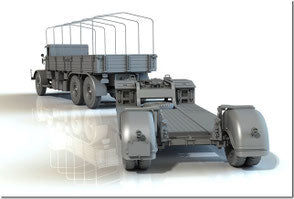 Das Werk Faun L900 Hardtop Including Softtop Cab + Sonderanhänger 115 (1:35)