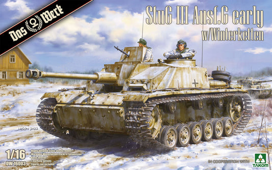 Das Werk StuG III Ausf.G Early with Winterketten (1:16)