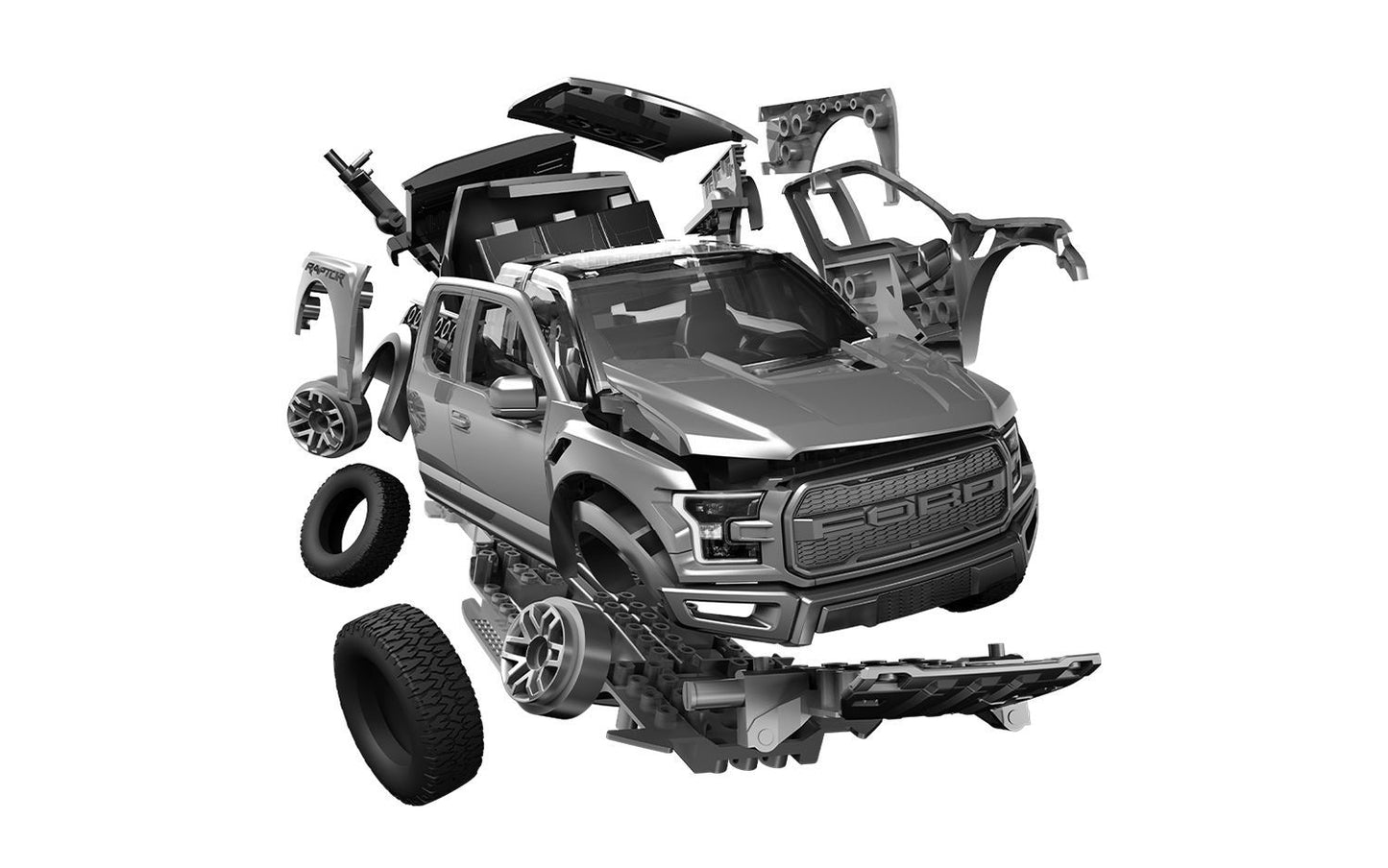 Airfix QuickBuild Ford F-150 Raptor