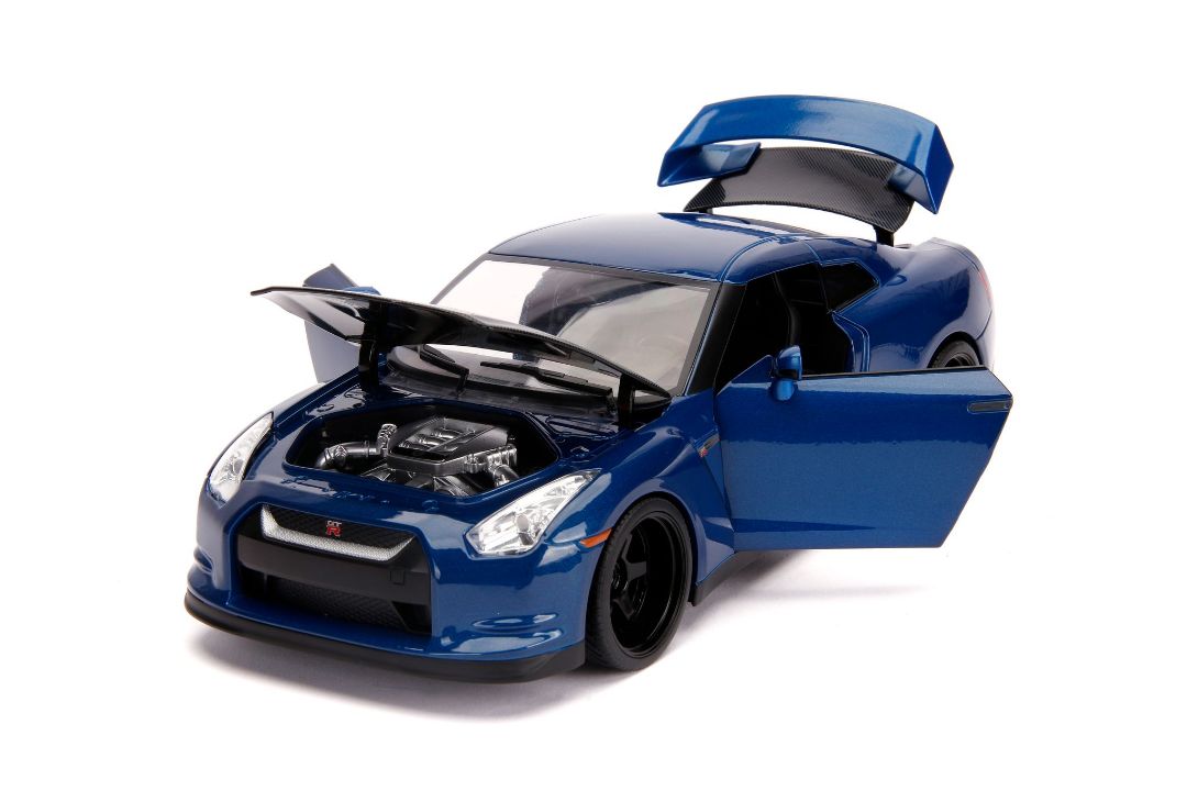 Jada Fast & Furious Brian & 2009 Nissan GT-R (R35) (1:18)