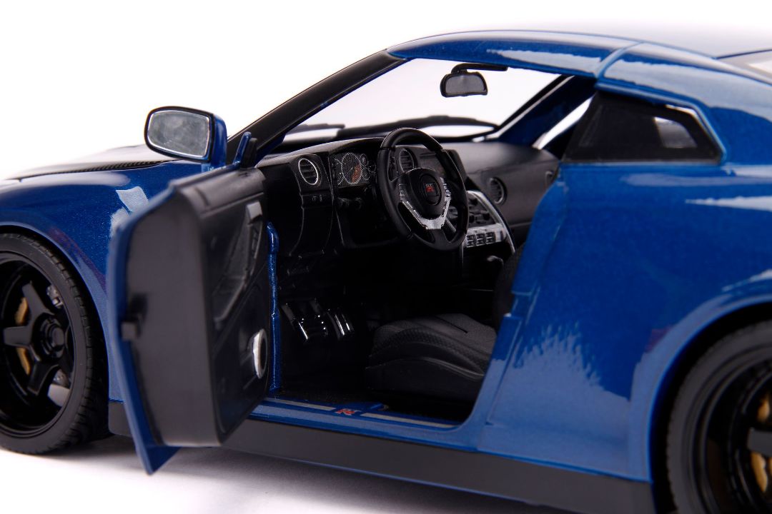 Jada Fast & Furious Brian & 2009 Nissan GT-R (R35) (1:18)