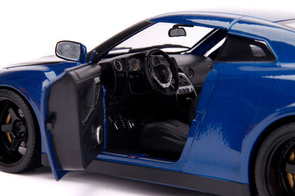 Jada Fast & Furious Brian & 2009 Nissan GT-R (R35) (1:18)