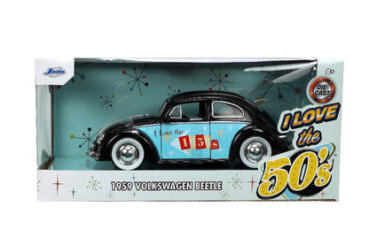 Jada I Love the 50's 1959 Volkswagen Beetle (1:24)