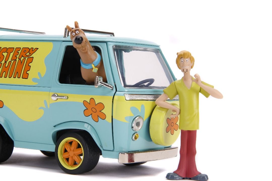 Jada Scooby-Doo! Mystery Machine with Shaggy & Scooby-Doo (1:24)