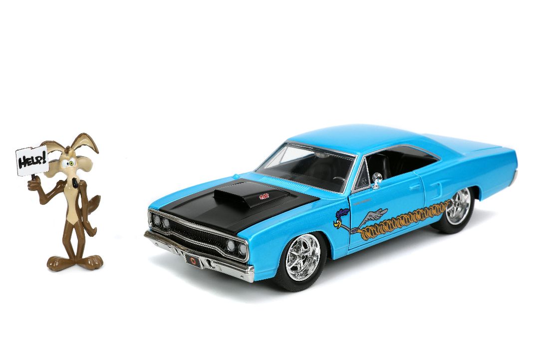 Jada Hollywood Rides Looney Tunes Wile E. Coyote & 1970 Plymouth Road Runner (1:24)