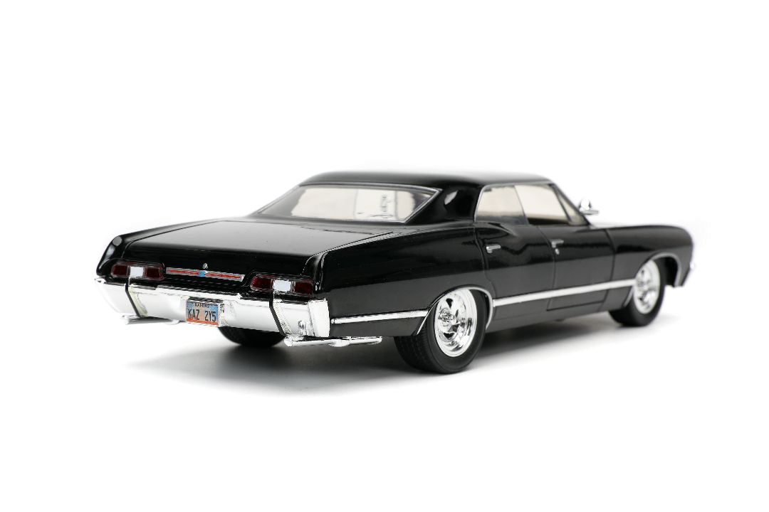 Jada Hollywood Rides Supernatural Join the Hunt Dean Winchester & 1967 Chevrolet Impala SS Sport Sedan (1:24)
