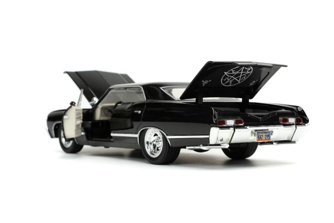 Jada Hollywood Rides Supernatural Join the Hunt Dean Winchester & 1967 Chevrolet Impala SS Sport Sedan (1:24)