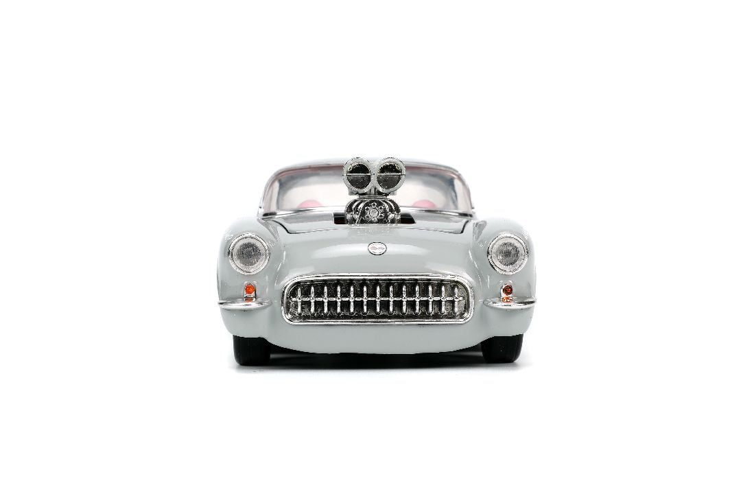 Jada Looney Tunes Bugs Bunny & 1957 Chevrolet Corvette (1:24)