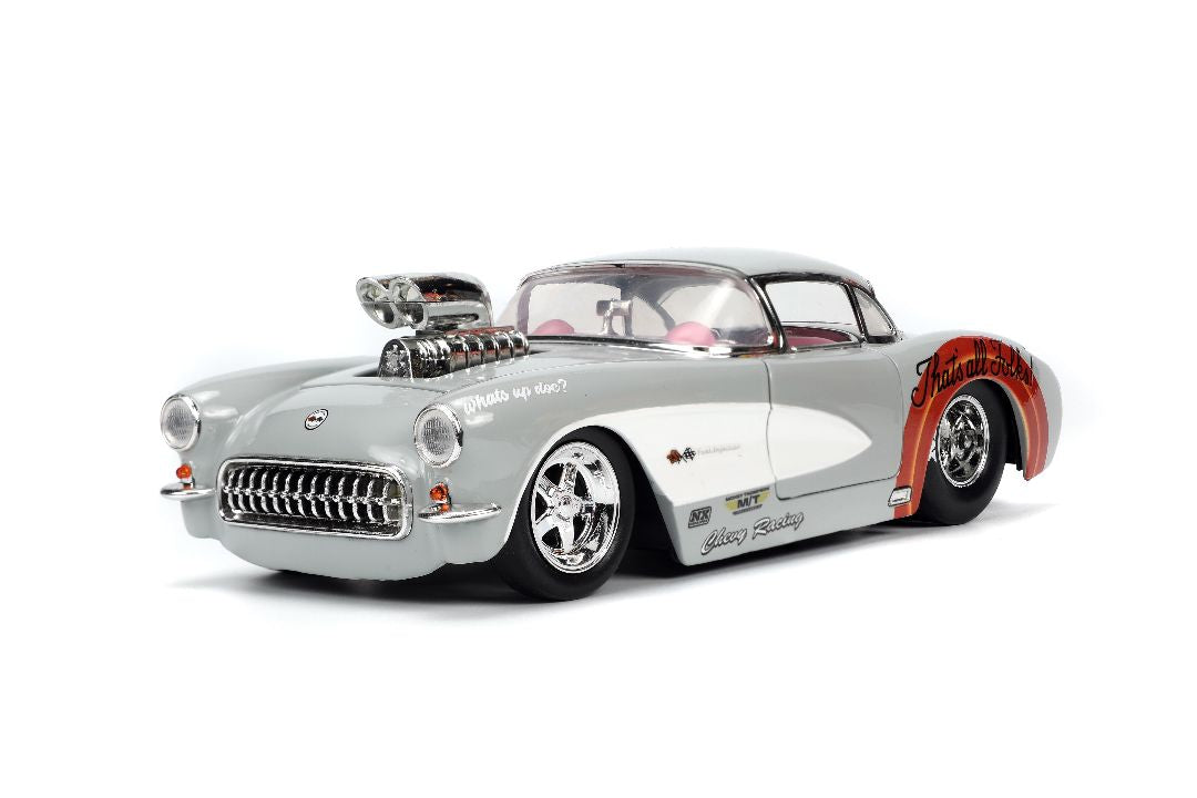 Jada Looney Tunes Bugs Bunny & 1957 Chevrolet Corvette (1:24)