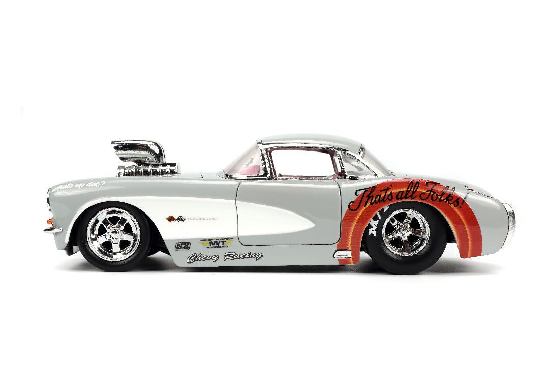 Jada Looney Tunes Bugs Bunny & 1957 Chevrolet Corvette (1:24)