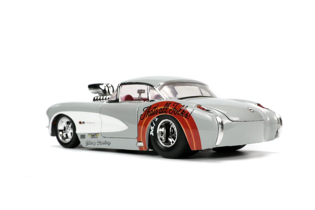 Jada Looney Tunes Bugs Bunny & 1957 Chevrolet Corvette (1:24)