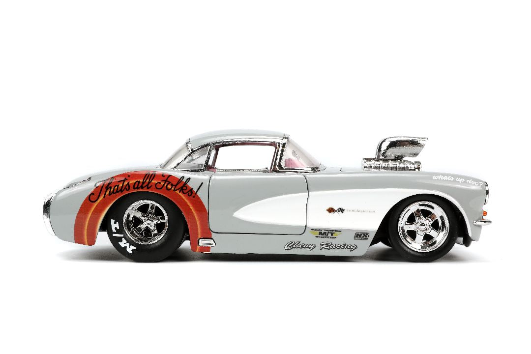 Jada Looney Tunes Bugs Bunny & 1957 Chevrolet Corvette (1:24)
