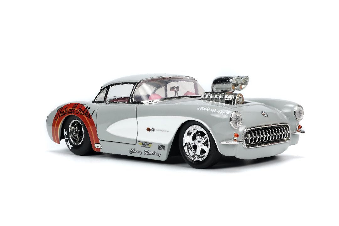 Jada Looney Tunes Bugs Bunny & 1957 Chevrolet Corvette (1:24)