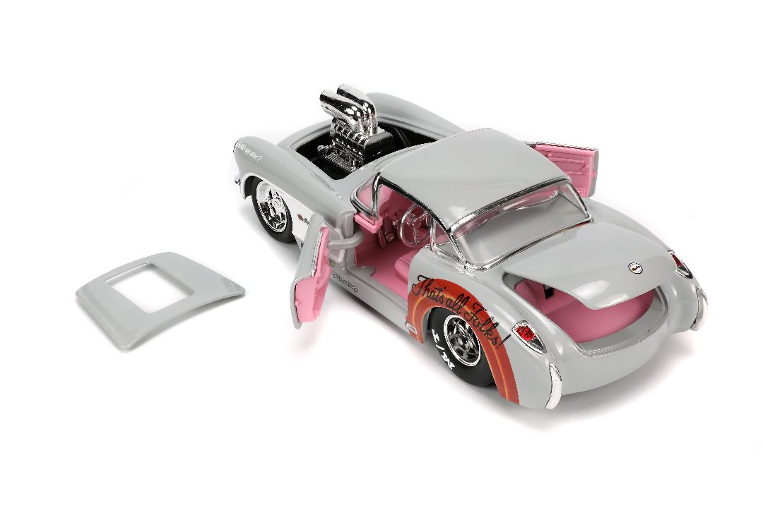 Jada Looney Tunes Bugs Bunny & 1957 Chevrolet Corvette (1:24)