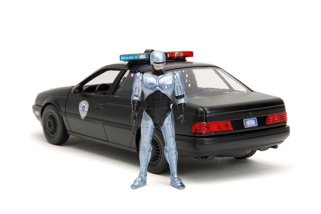 Jada Hollywood Rides Robocop & OCP Ford Taurus (1:24)