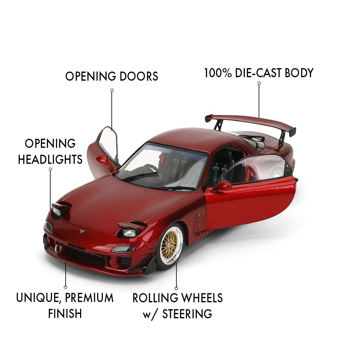 Jada Pink Slips Mazda RX7 Type RS (FD3S) (1:18)