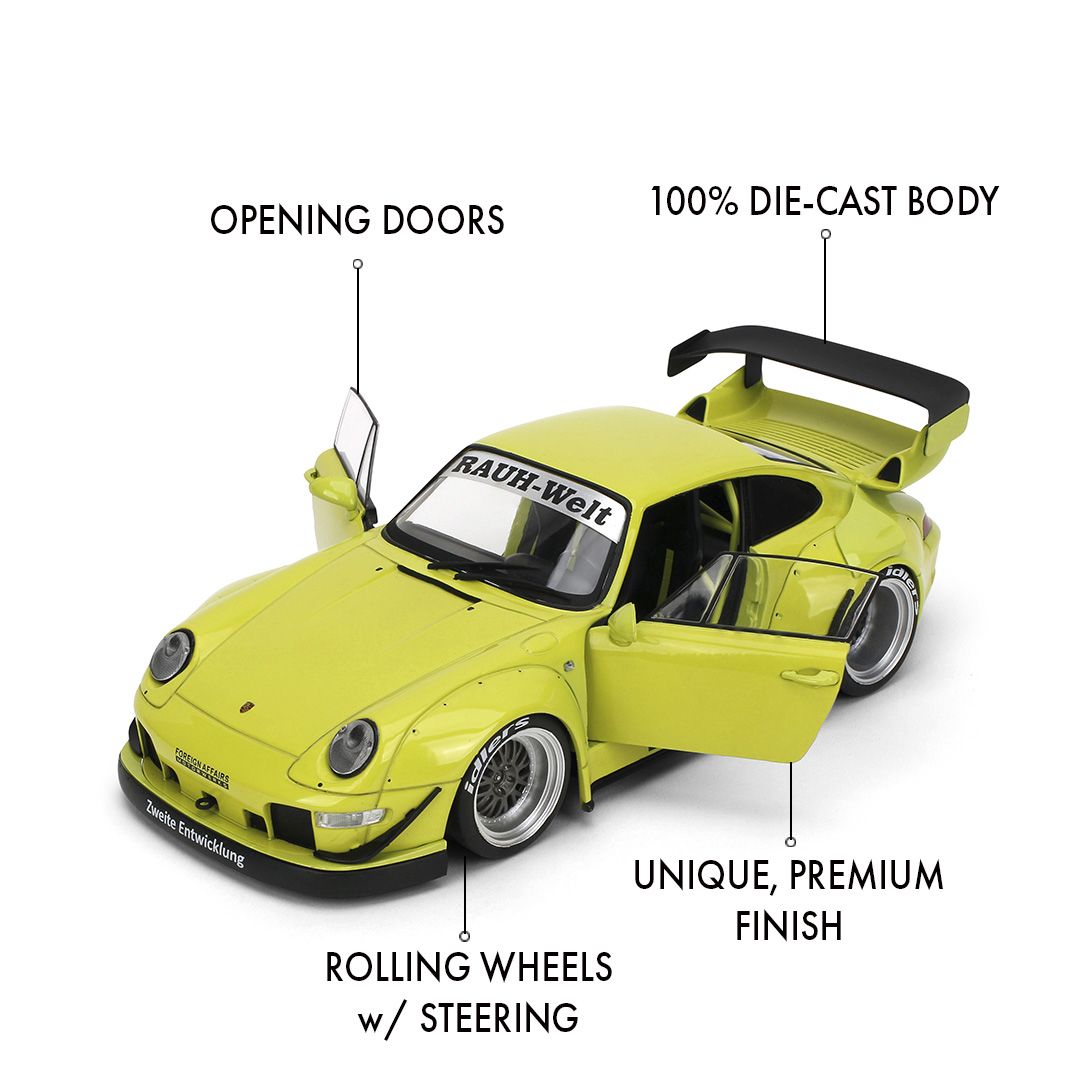 Jada Pink Slips Porsche RWB Genki (1:18)