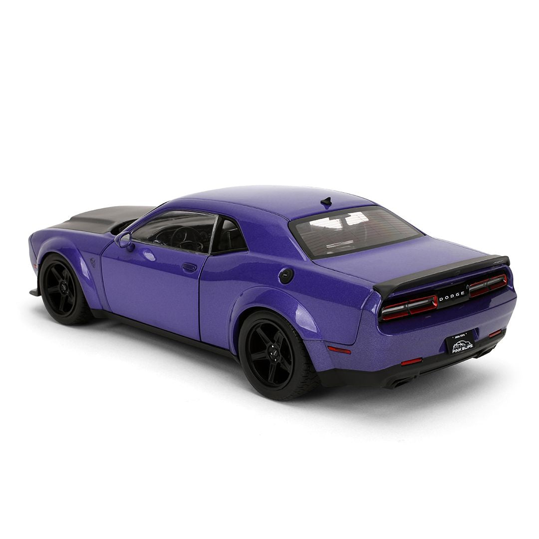 Jada Pink Slips Dodge Challenger SRT Demon (1:18)