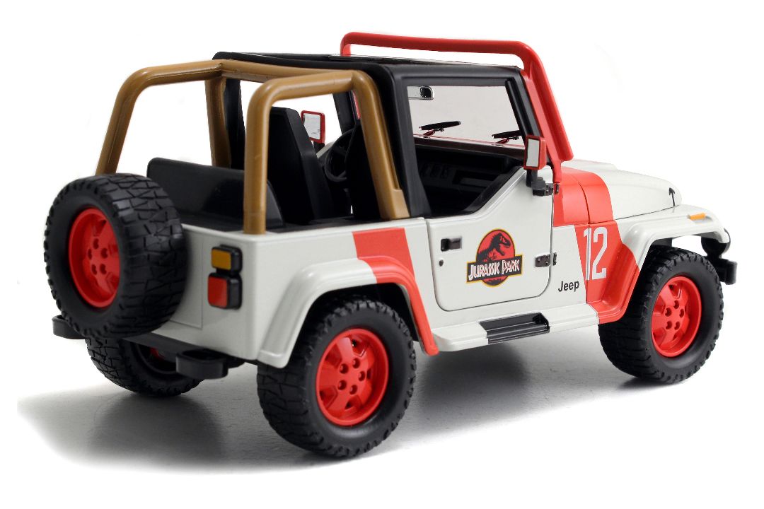 Jada Hollywood Rides Jurassic World Jeep Wrangler (1:24)