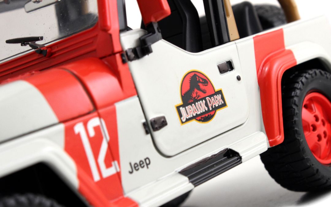 Jada Hollywood Rides Jurassic World Jeep Wrangler (1:24)