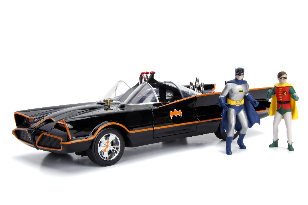 Jada Classic TV Series Batmobile with Die Cast Figures (1:18)